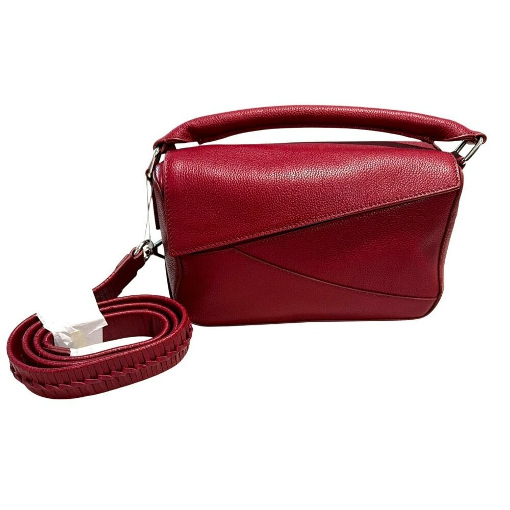 Walter Baker Cranberry Leather Jagger Crossbody Bag New